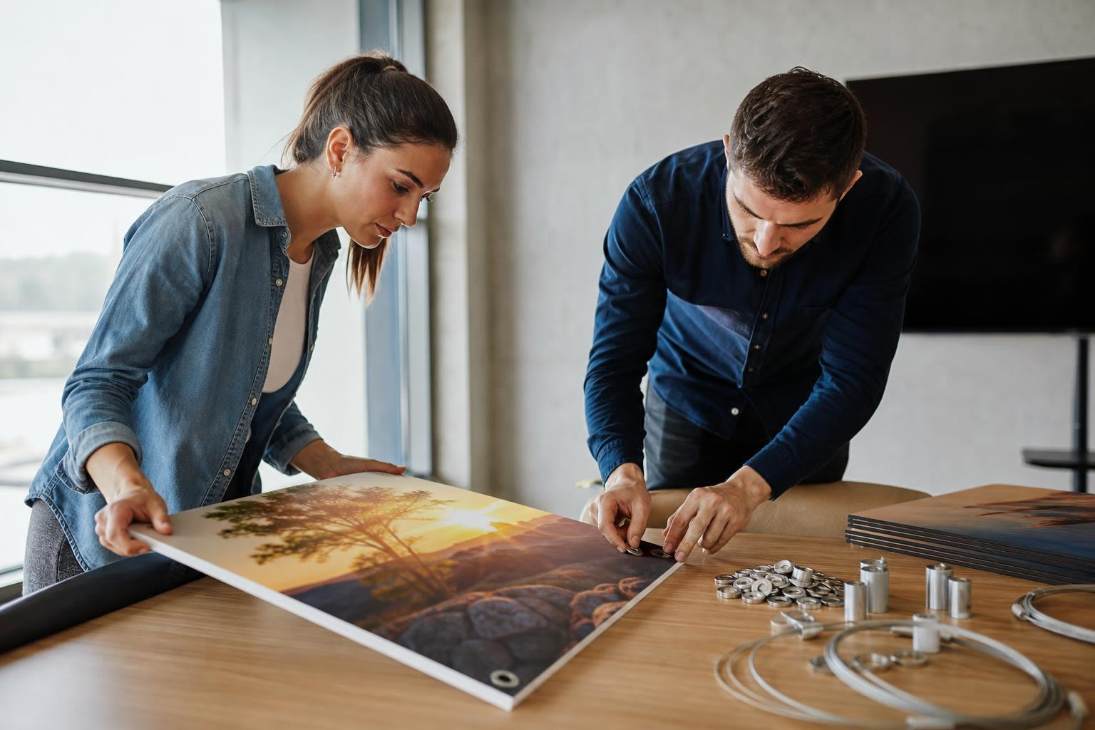 How to Coordinate Print & Hardware for Easy Installation