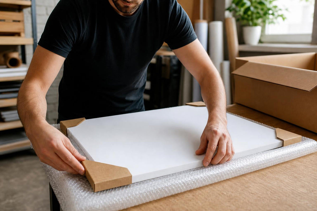 How to Pack Foam Board for Shipping to Avoid Crushed Corners