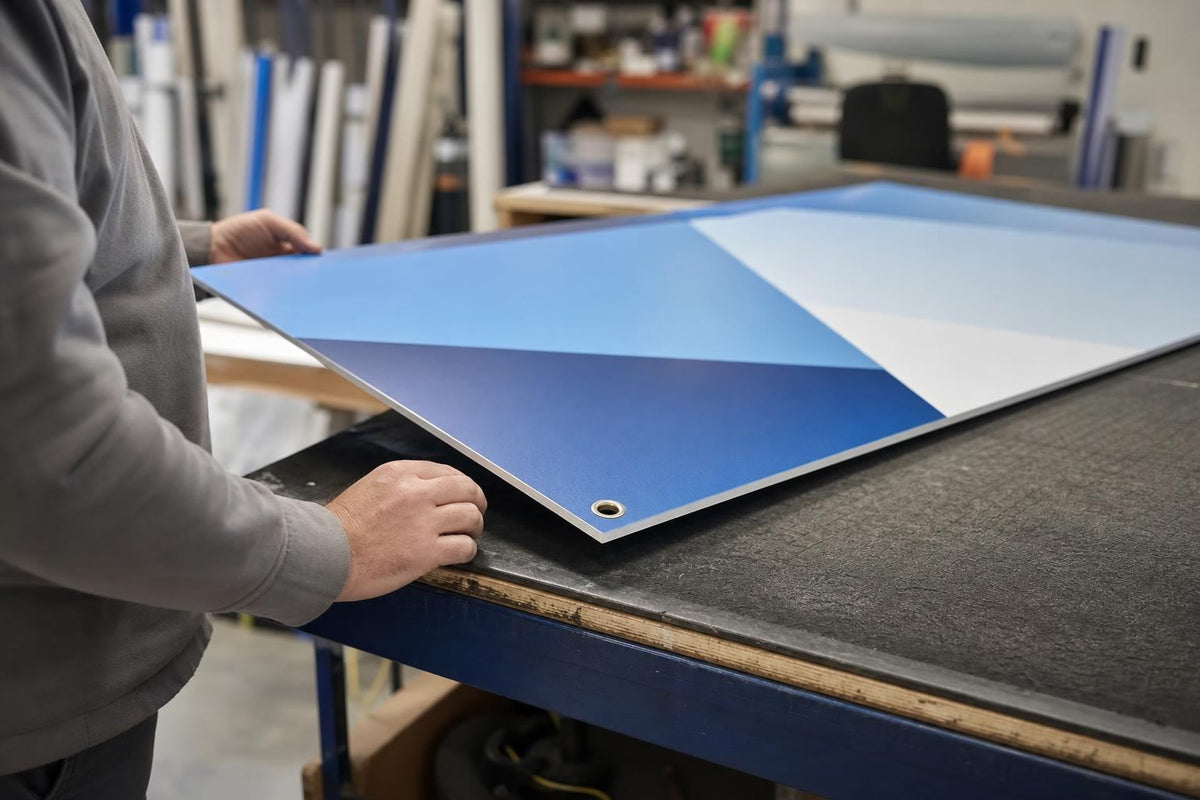 How to Request Custom Finishing: Drilled Holes or Grommets