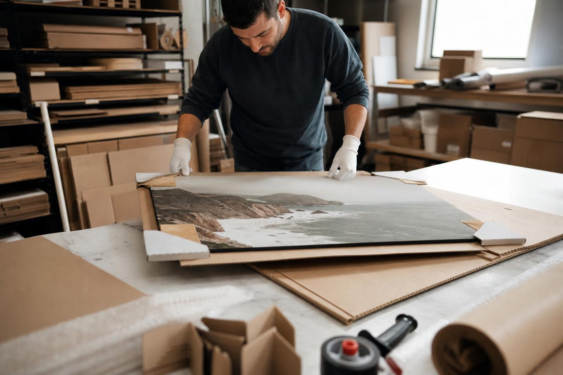 How to Ship Large Foam Board Prints Without Damage | 2026