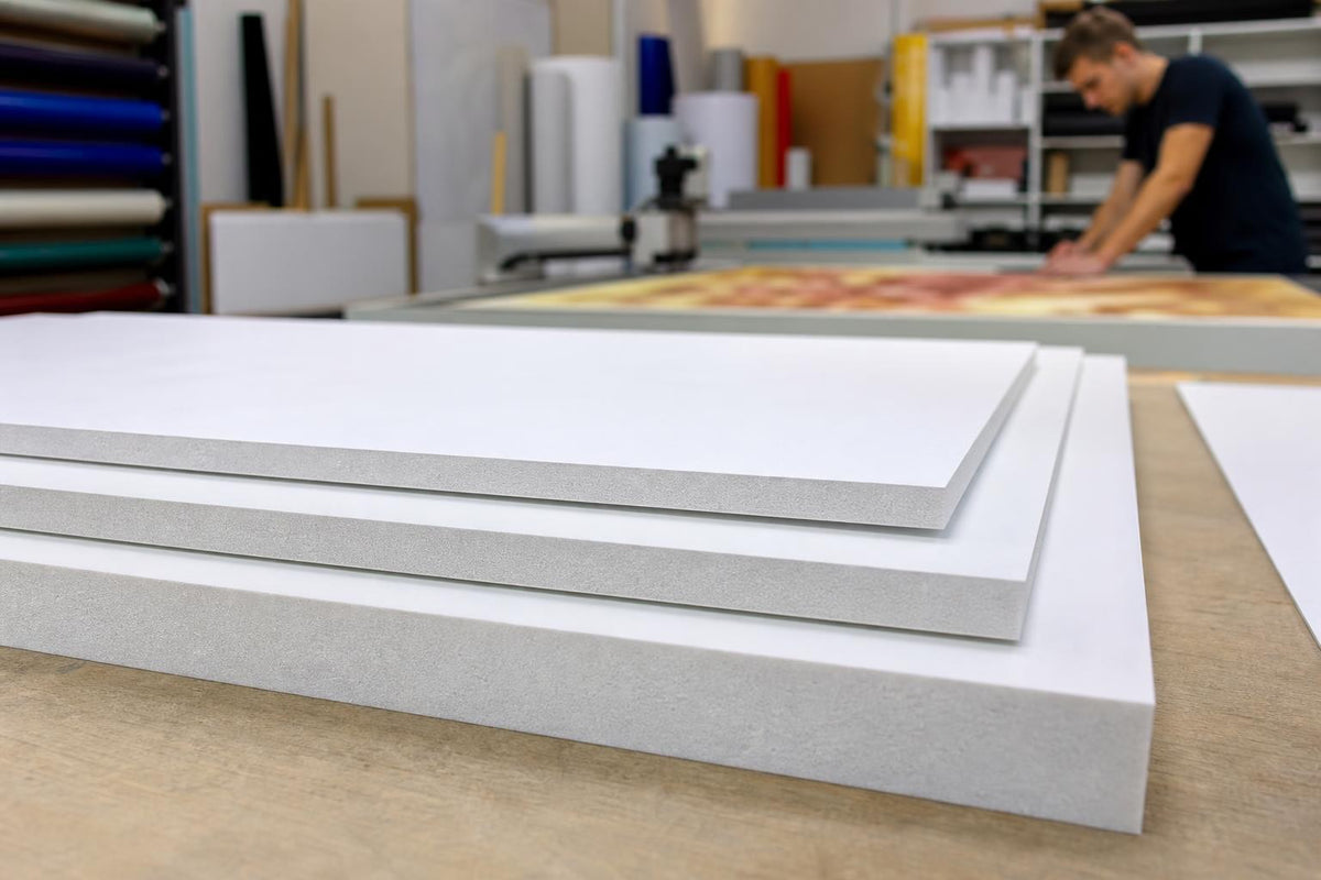 How to Choose the Right Foam Board Thickness for a Sign