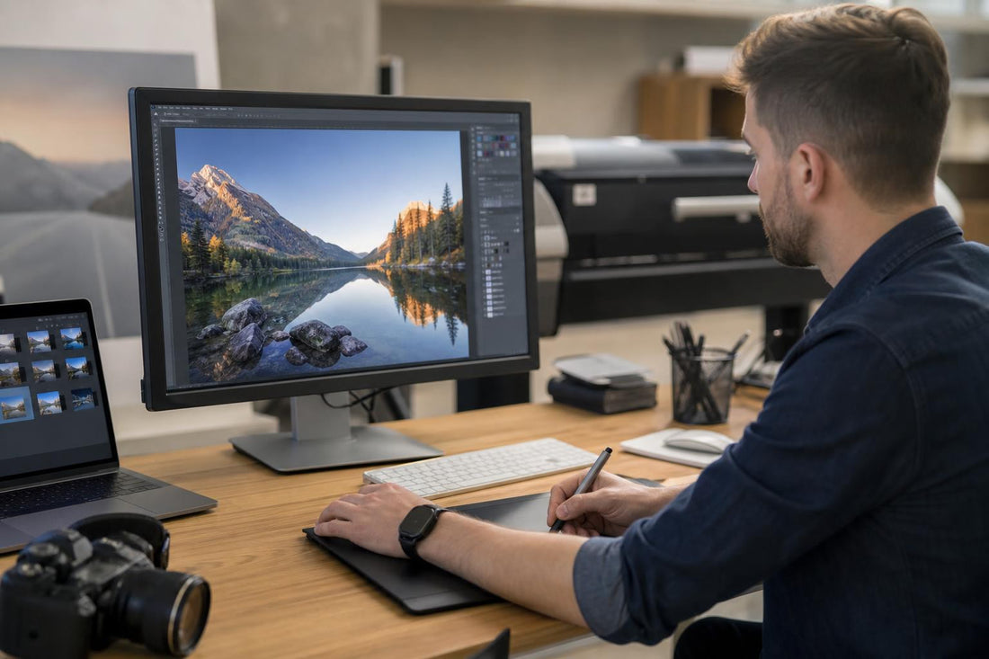How to Prepare Layered Photoshop Files for Foam Core Printing