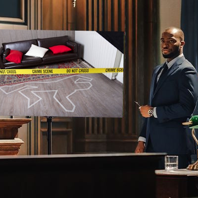 Custom printed foam core boards are ideal for the courtroom