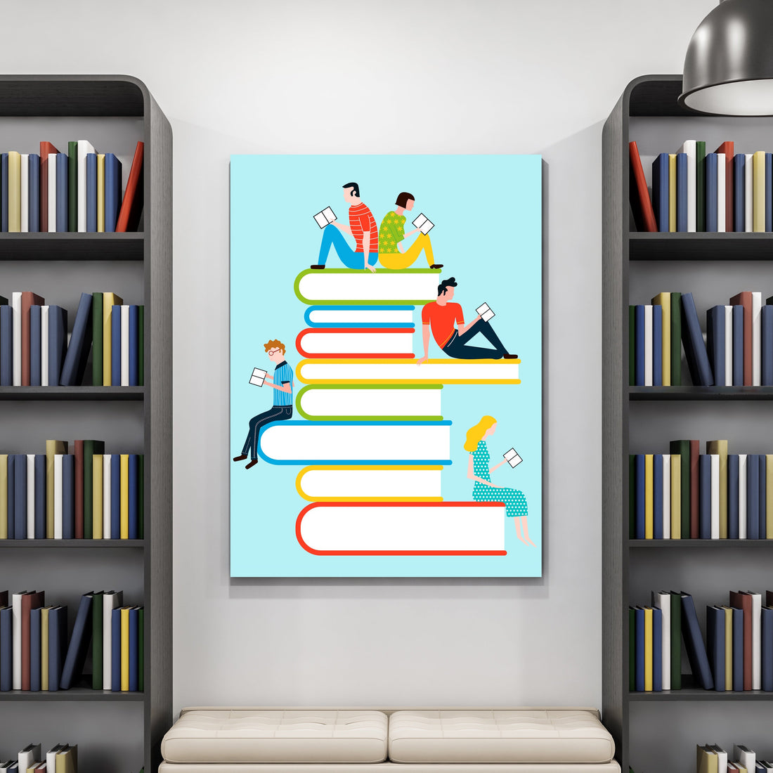 Custom printed foam core boards are ideal for educational scenarios like libraries
