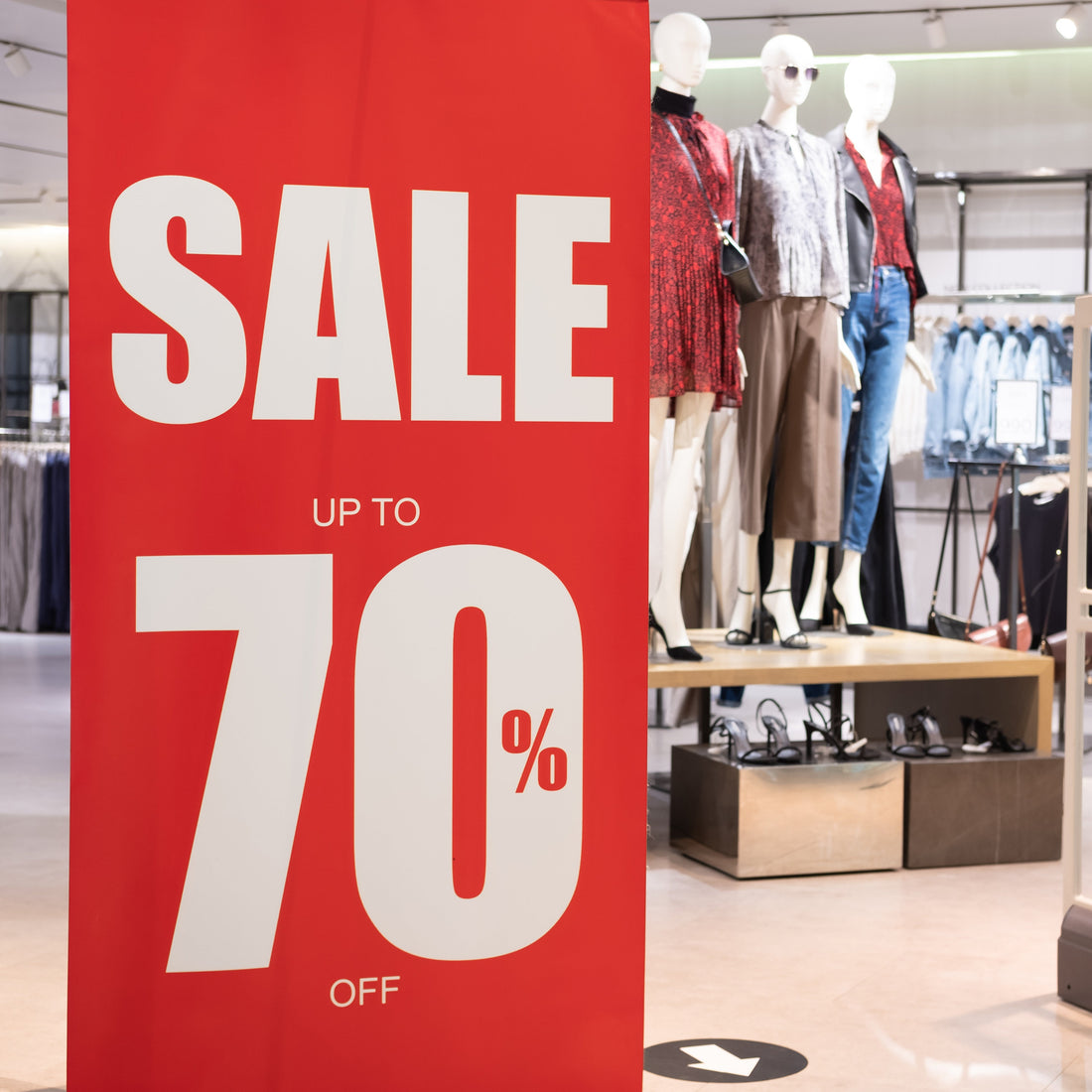 Custom printed foam core boards are ideal for retail displays