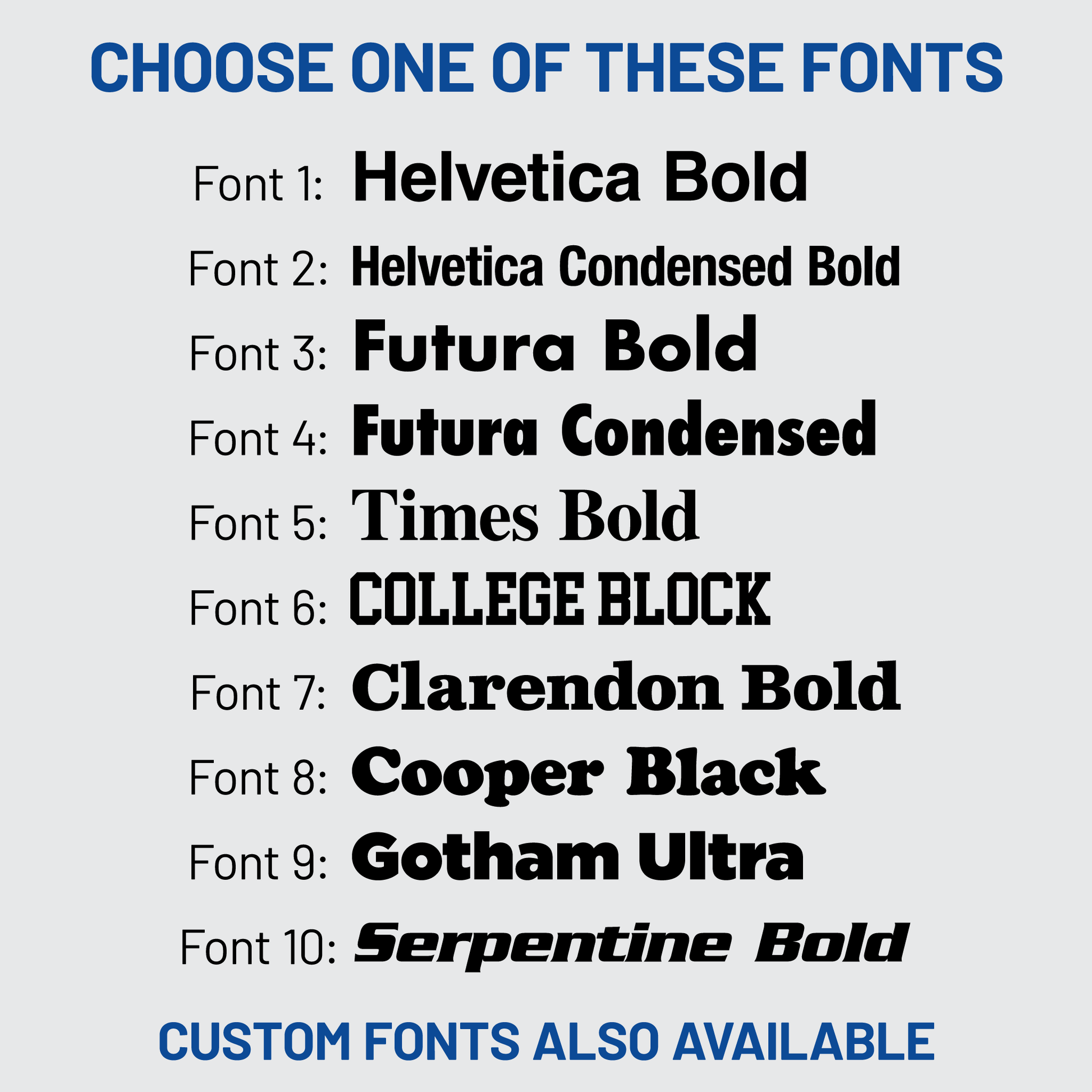Large cut foam letters can enhance an event or display, and have many color and font options