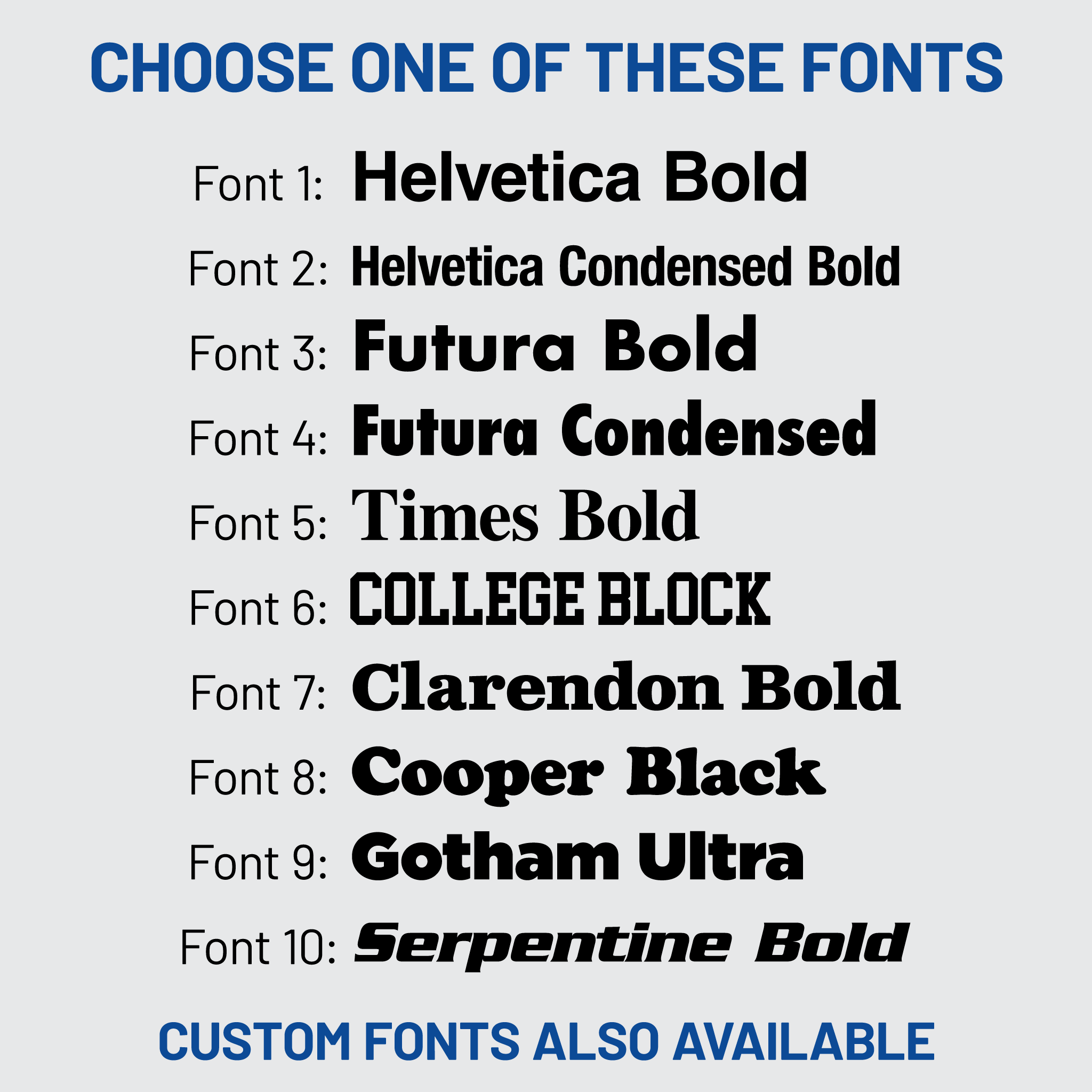 Large cut foam letters can enhance an event or display, and have many color and font options