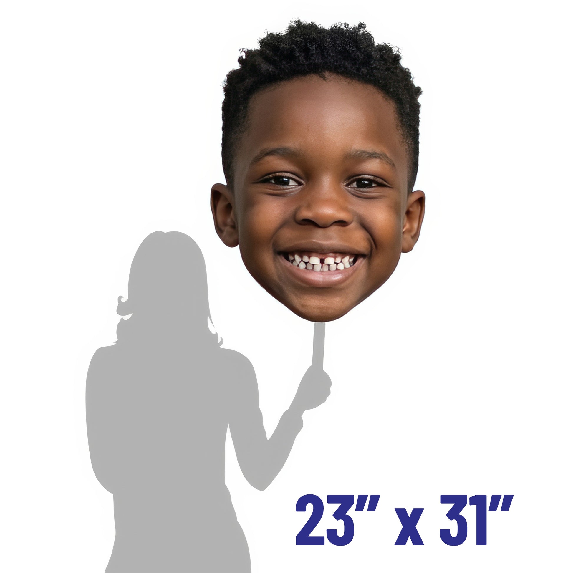 Premium foam board big head cutouts for parties, graduations, sports games, and more