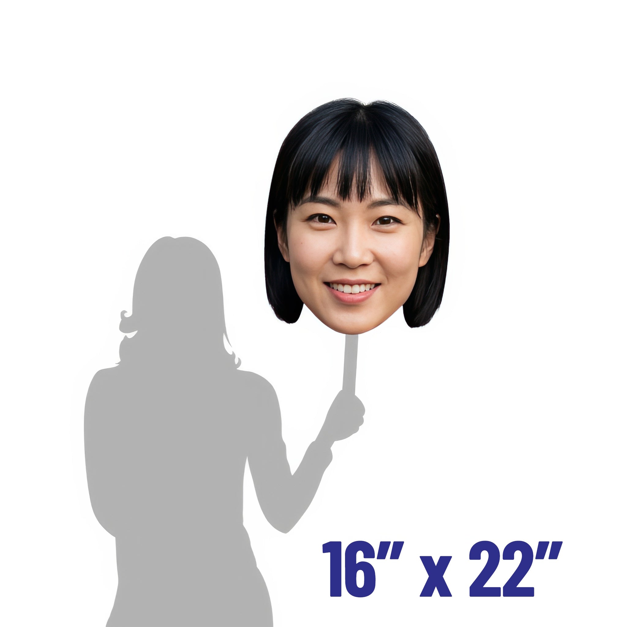 Premium foam board big head cutouts for parties, graduations, sports games, and more