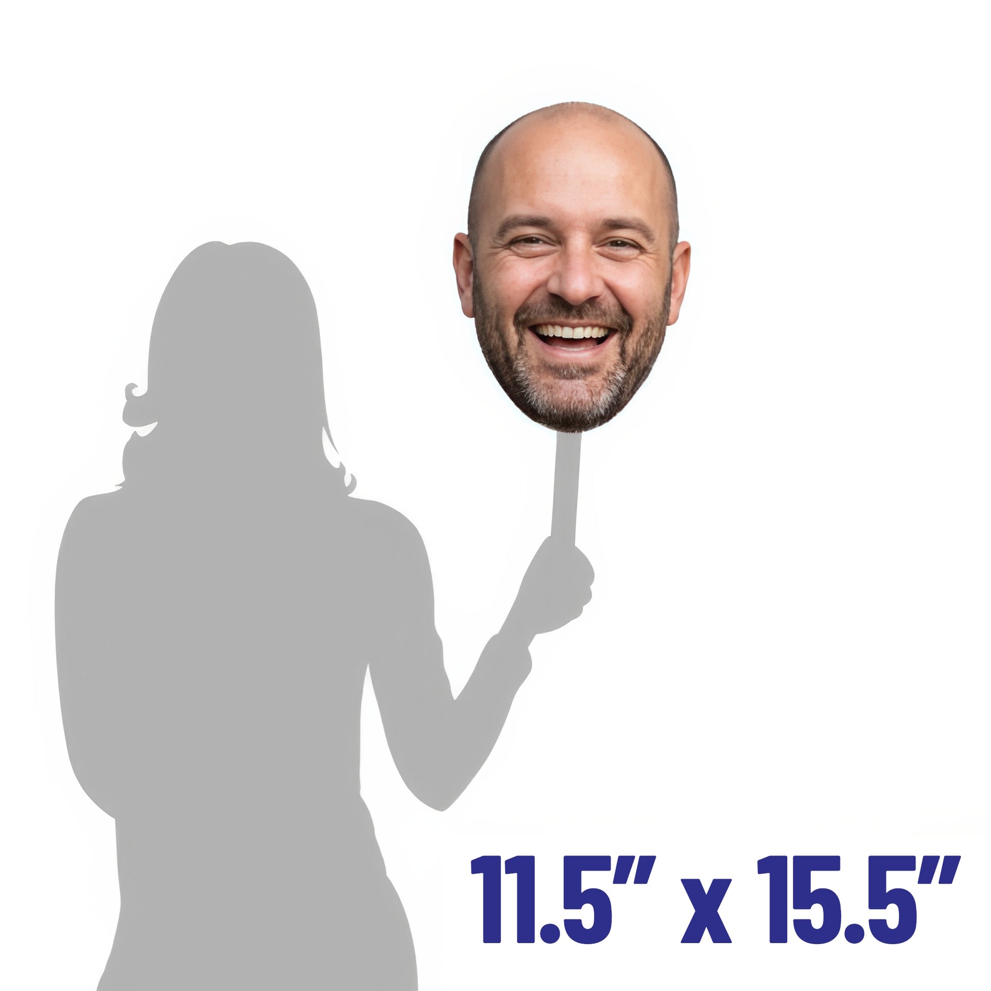 Premium foam board big head cutouts for parties, graduations, sports games, and more