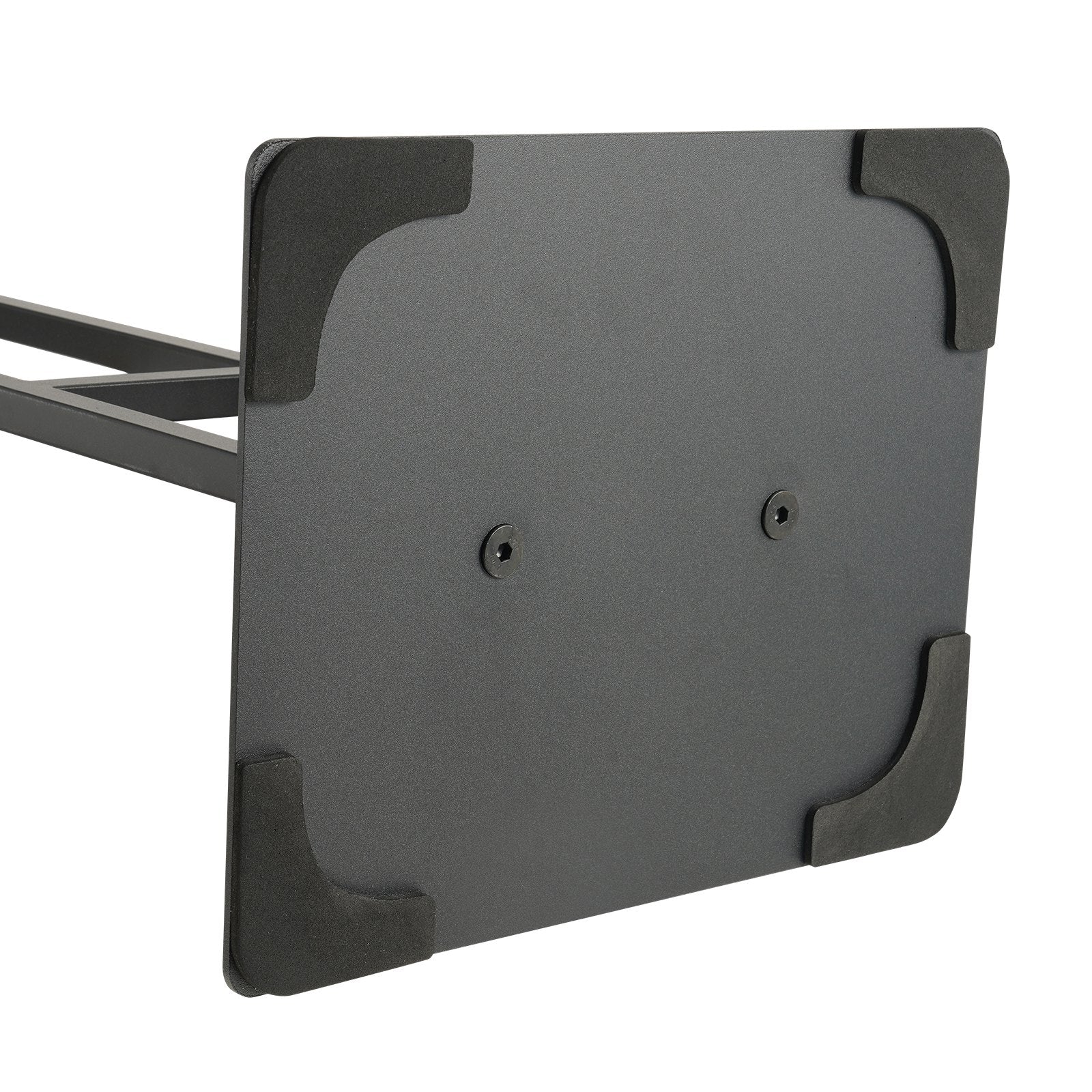 Adjustable stand for holding foam board signs