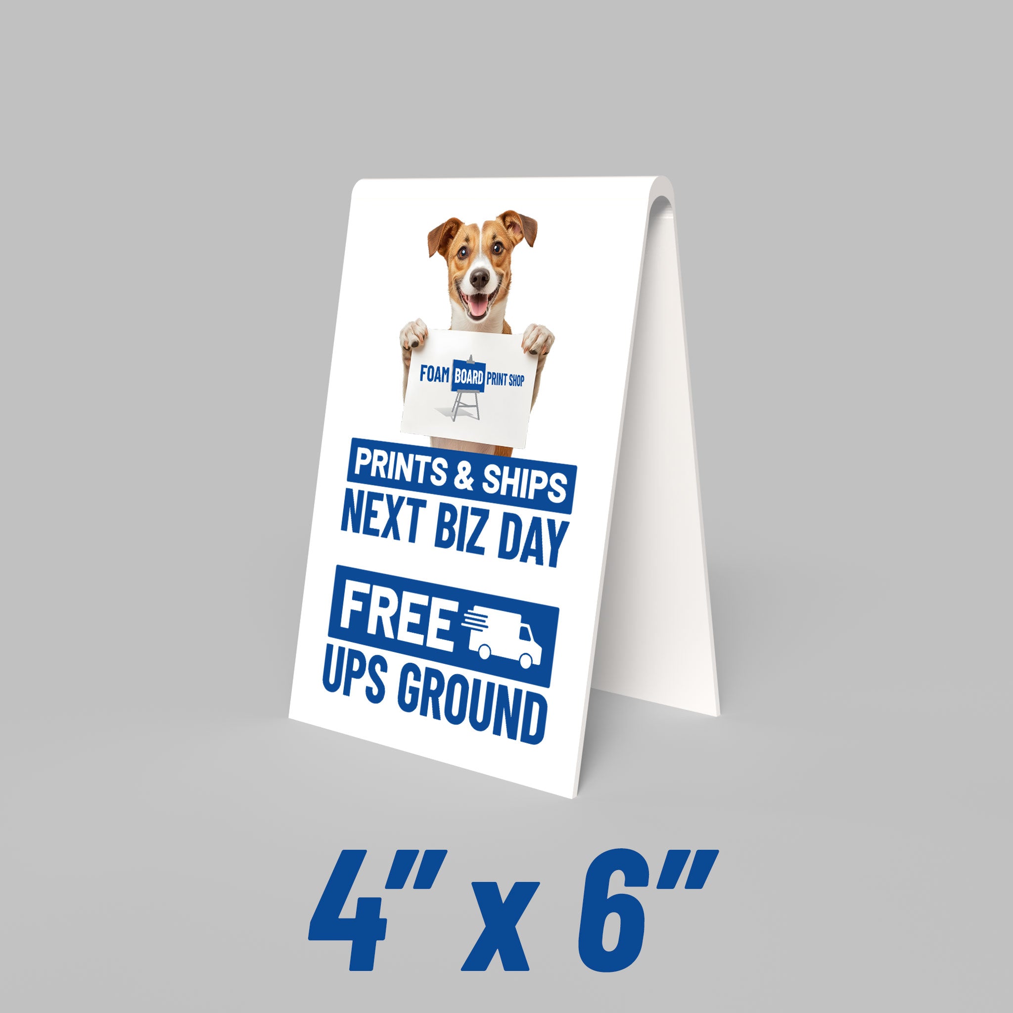 PVC Table Tents