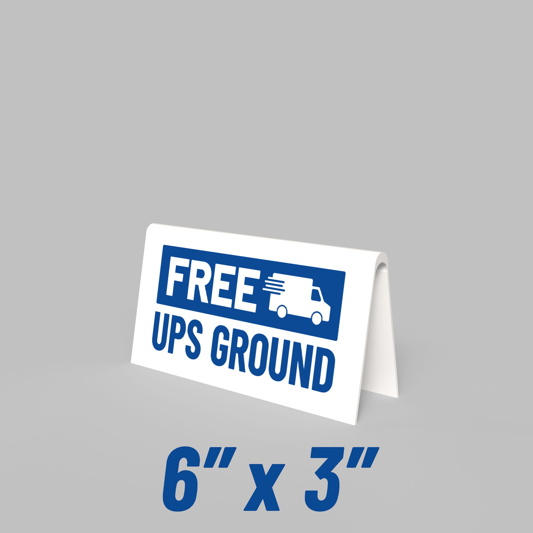 PVC Table Tents